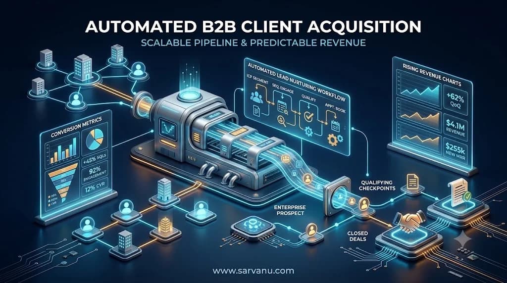 Stop Manual Prospecting: Build Your Automated B2B Client Acquisition Pipeline Now