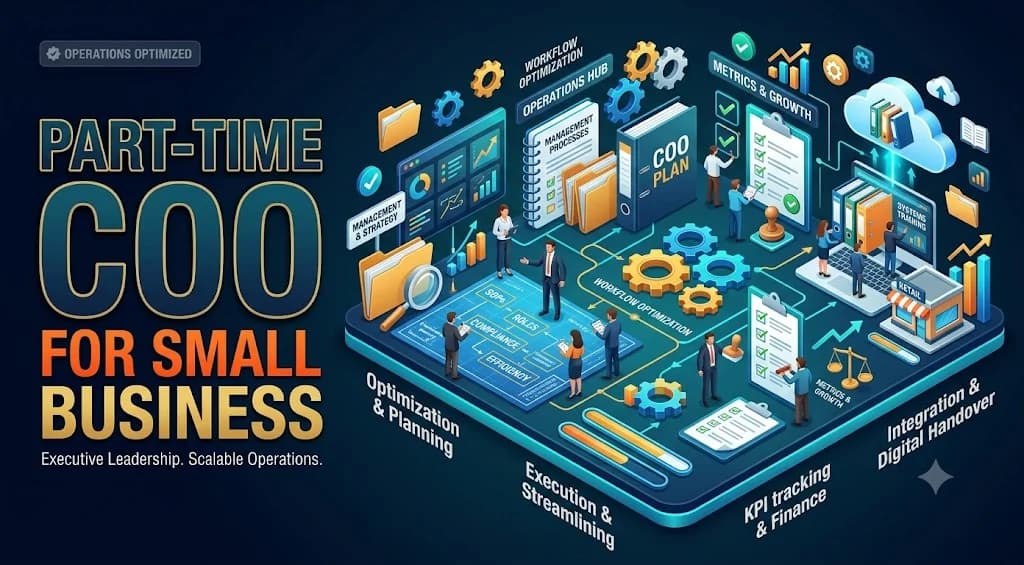 Architecting Growth: Why Your Small Business Needs a Part-Time COO