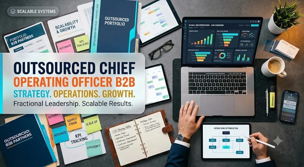 Scale Operations Efficiently: The Strategic Value of an Outsourced Chief Operating Officer for B2B