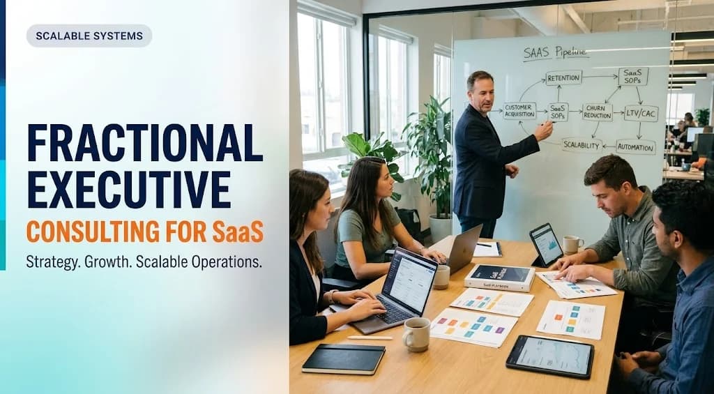 Scaling SaaS Operations with Fractional Executive Consulting