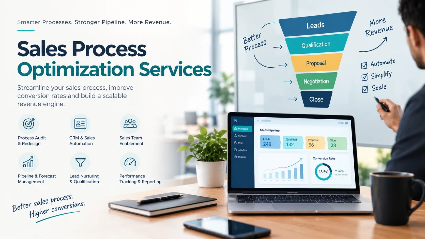 Engineering High-Velocity Growth: A Guide to Sales Process Optimization Services